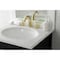Kingston Brass KS2962CKL Widespread Bathroom Faucet with Brass Pop-Up, Polished Brass KS2962CKL - alternate 5